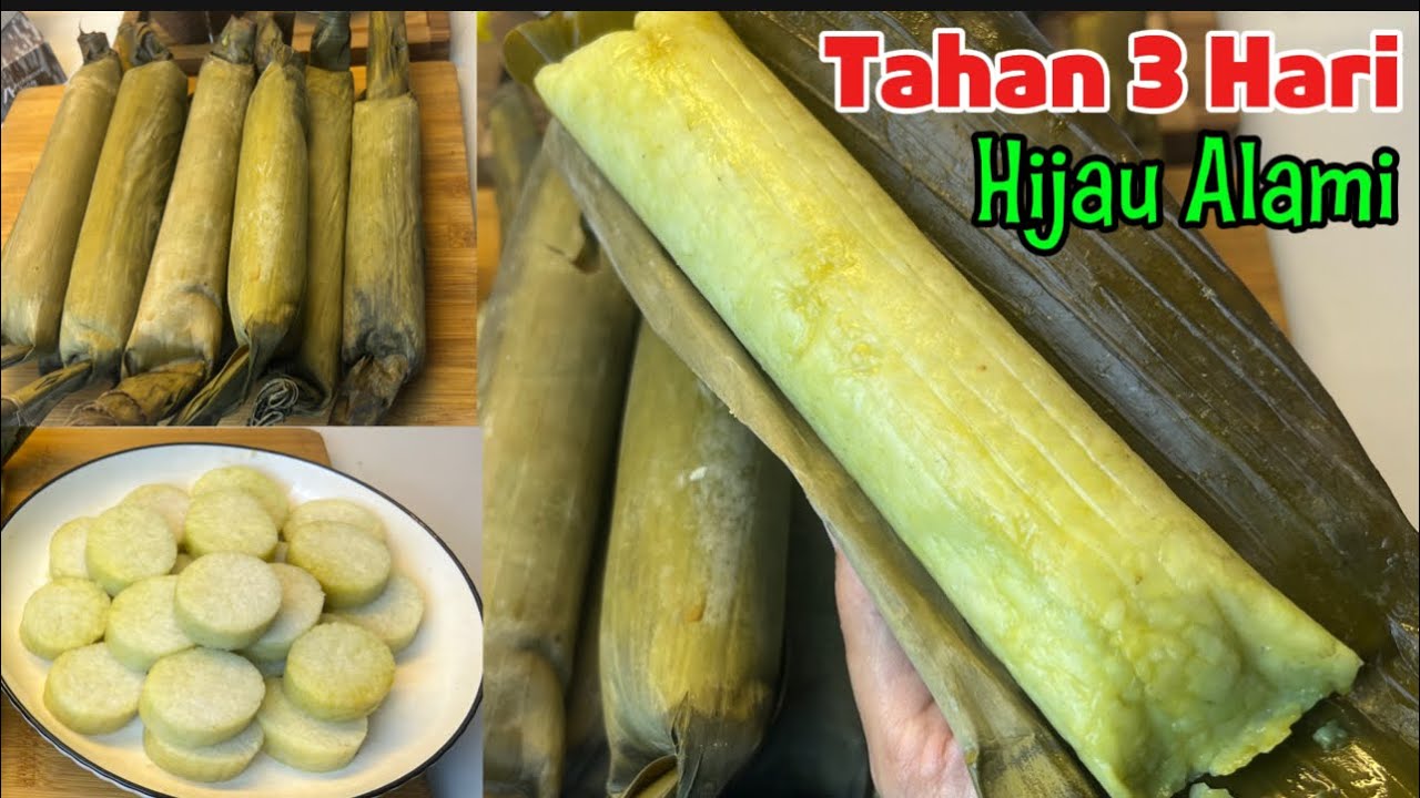 DENGAN CARA KUNO LONTONG LEBIH TAHAN LAMA DAN TIDAK MUDAH CEPAT BASI‼️
