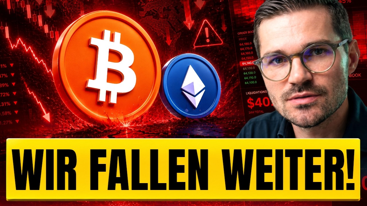 Crash geht weiter!? Was jetzt f&uuml;r Bitcoin, ETH & HYPE wichtig ist!