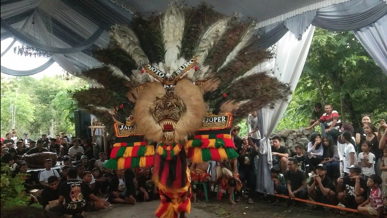 Reog terbesar jagal tjoper feat kepala putih singo kumbang