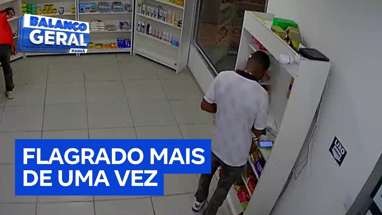 Morador furta mercadinho de condomínio várias vezes em São Paulo