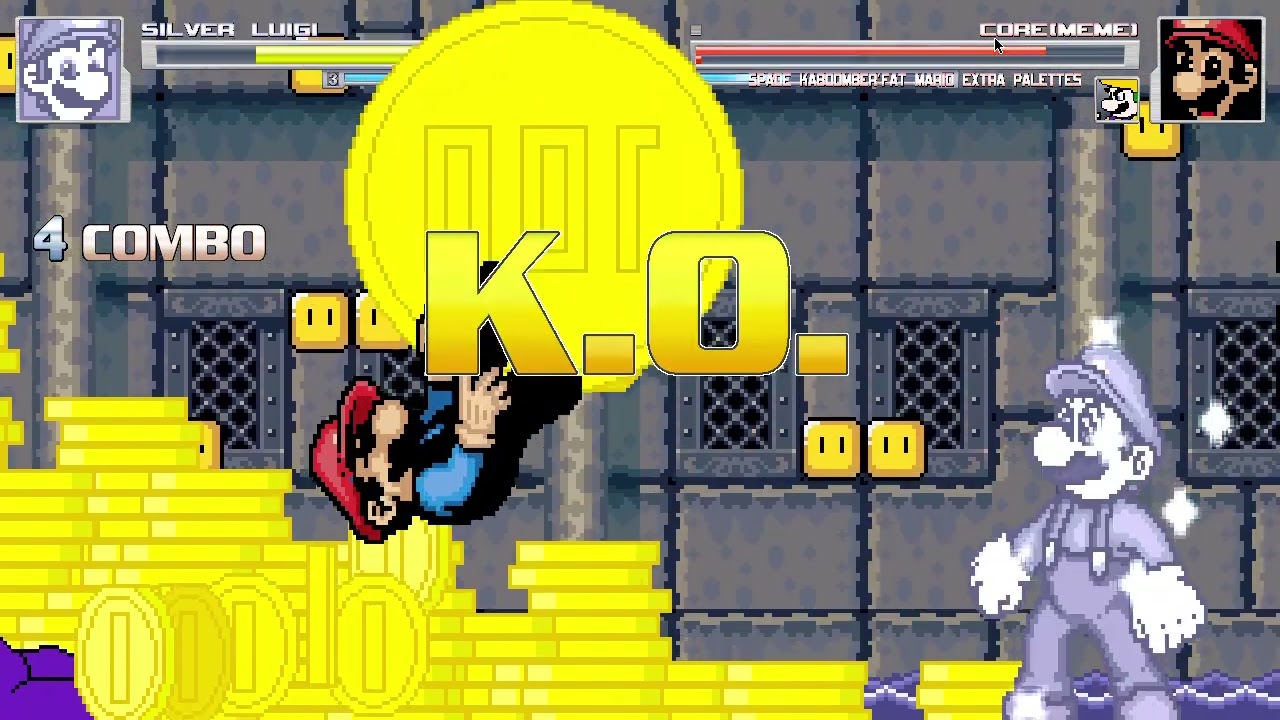 MUGEN Survival #386: Silver Luigi