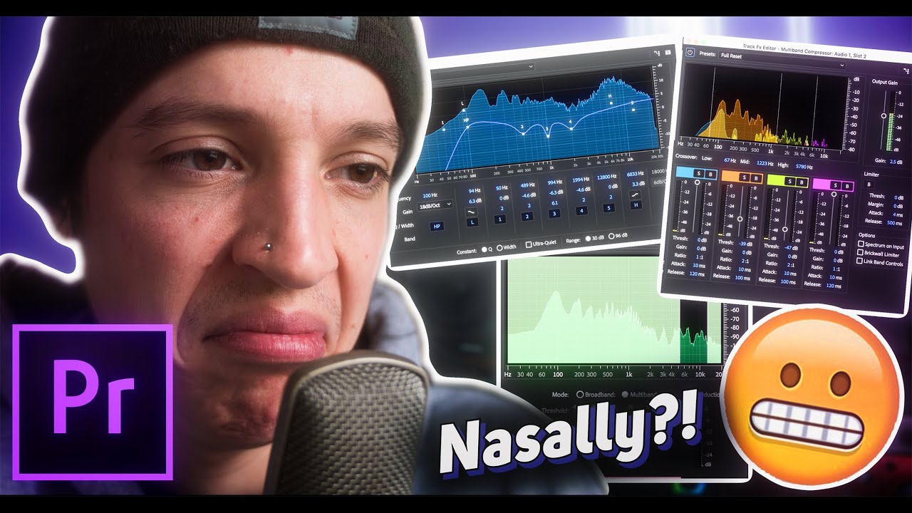 Исправьте ПЛОХОЙ голосовой звук в Premiere Pro