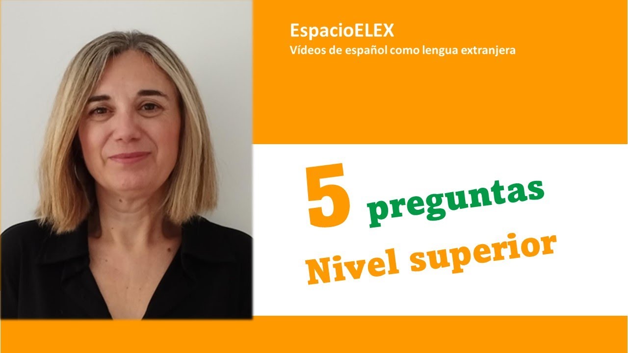 Si puedes responder correctamente, tu español es muy bueno || Aprender español