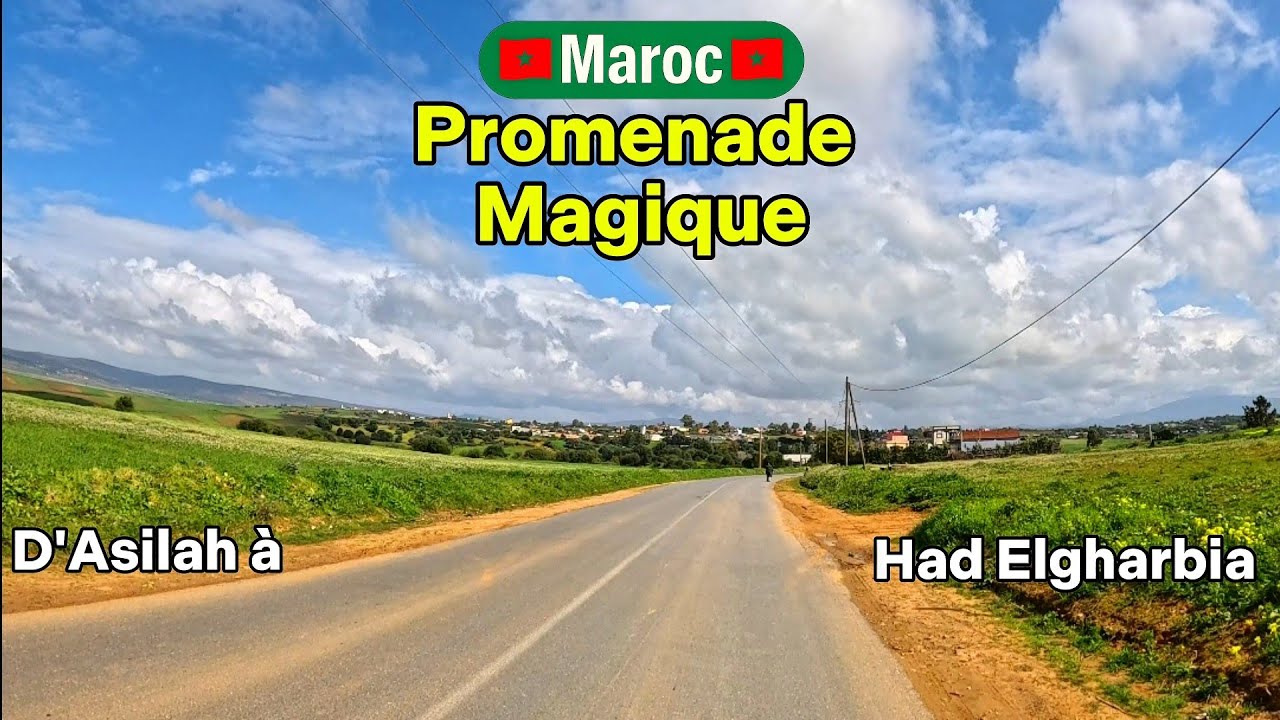 Voyage magique d'Asilah à Ahad El Gharbia | Découvrez la beauté de la nature marocaine