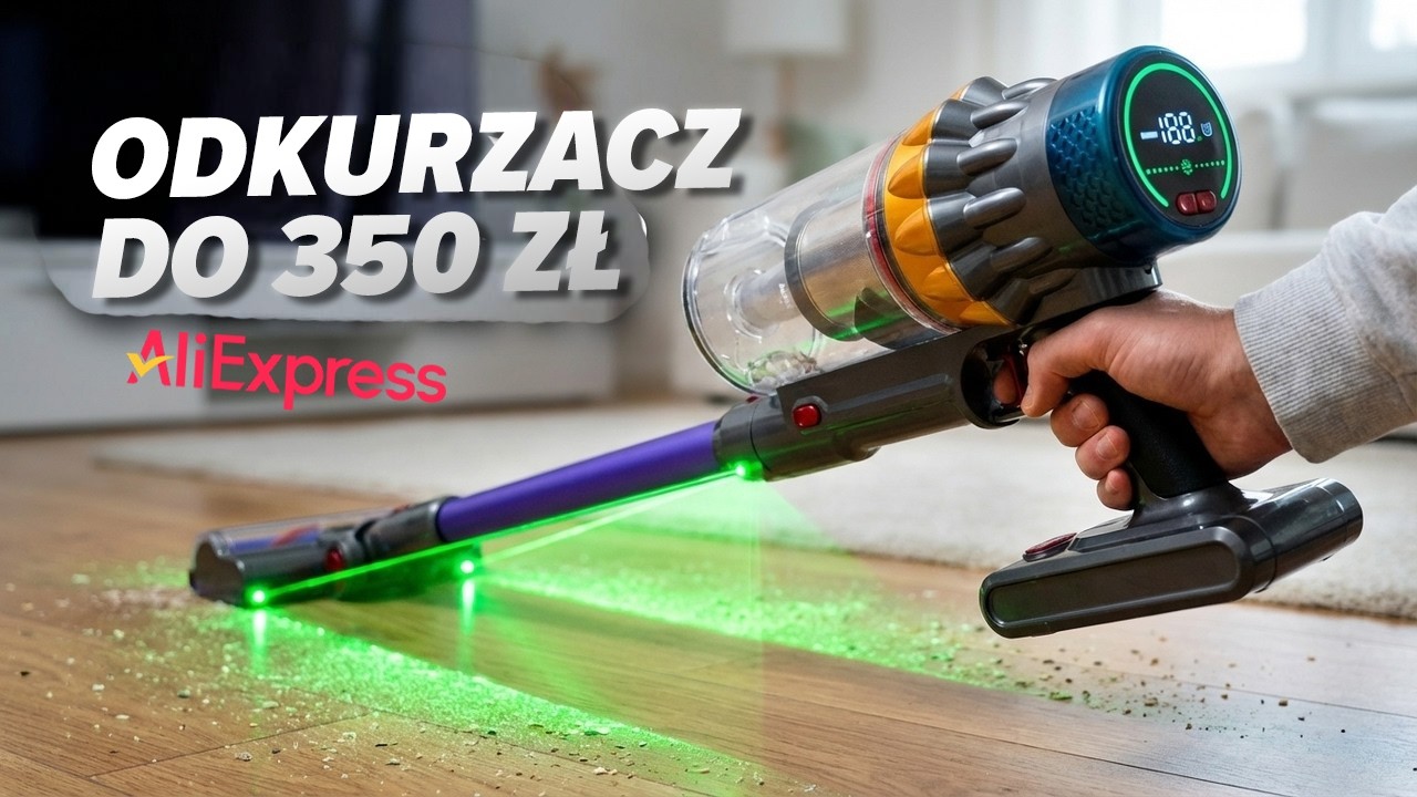 To może być HIT z AliExpress | Odkurzacz Vakerr X15 Pro