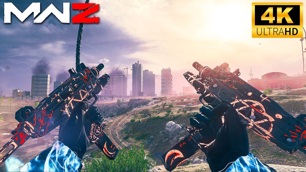 COD MW3 ZOMBIES - GAVE HIM A LITTLE HELP, RED WORM, RED ZONE, DARK AETHER 4K Gameplay No Commentary
