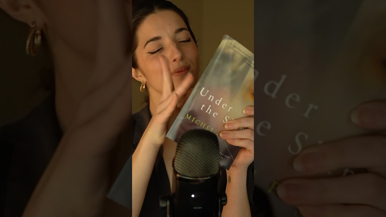 #ASMR Book Massage ​⁠@whispersoft ​⁠@lizlaughluvasmr #relax #tingles