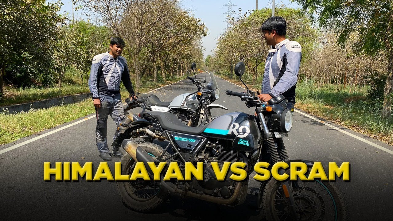 Royal Enfield Scram 411 Or RE Himalayan | Which one to buy and why? | Bike Comparison | Times Drive