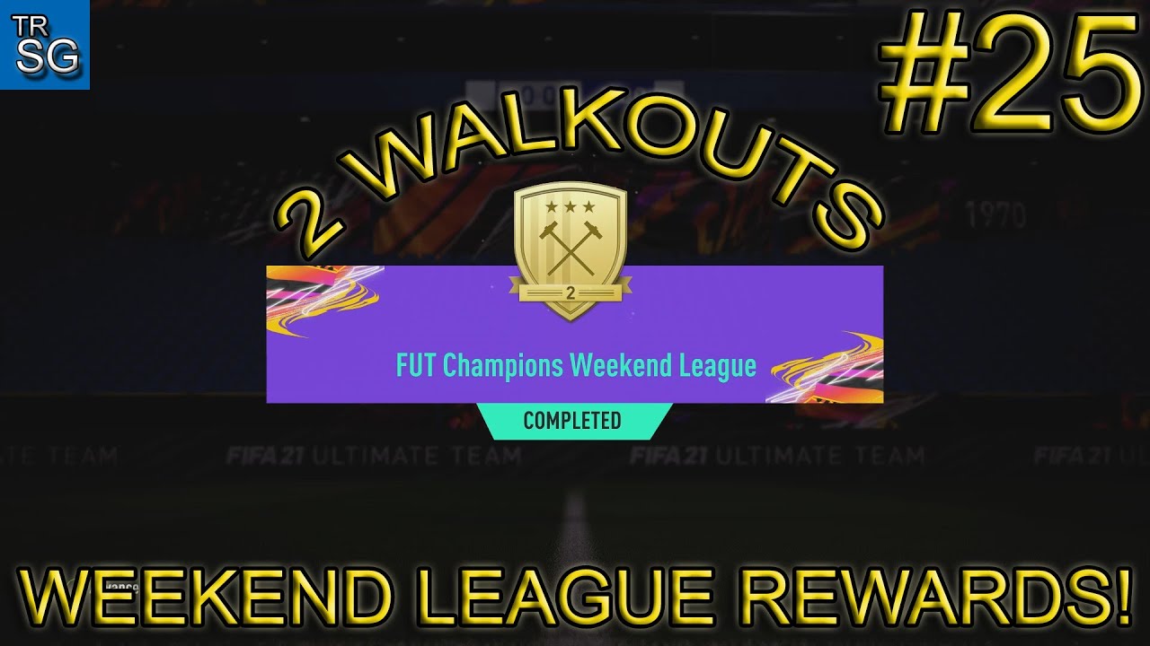 FIFA 21 - MY GOLD 2 WEEKEND LEAGUE REWARDS ( 2 WALKOUTS )! #25