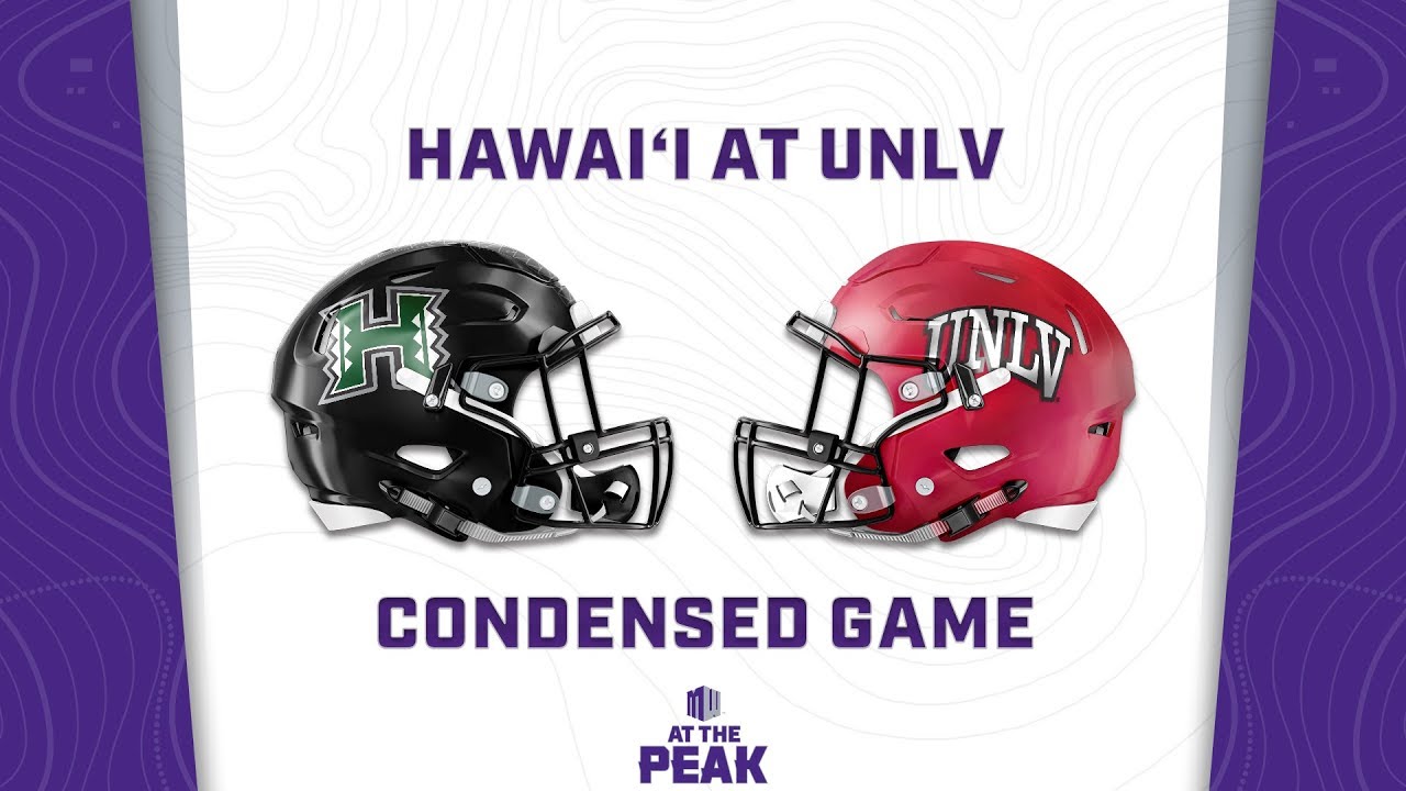 CONDENSED GAME: Hawai'i Rainbow Warriors vs UNLV Rebels