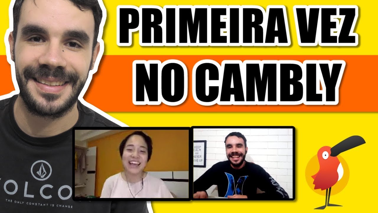 Primeira Aula no Cambly