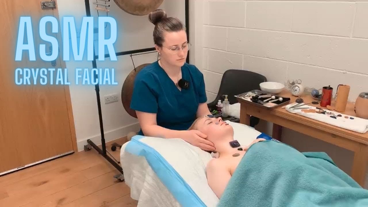 STAR ASMR: Reiki BioReflex Crystal facial | Reiki | Sound | Real Person ASMR | Unintentional ASMR |