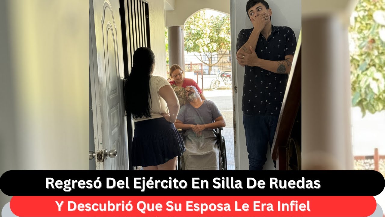 Regresó del ejército en silla de ruedas y descubrió que su esposa le era infiel