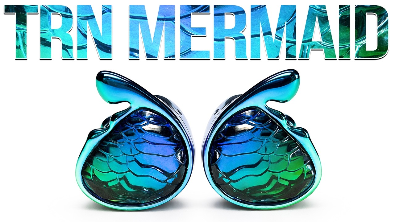 TRN MERMAID: ТРИБРИДНЫЕ НАУШНИКИ ДЛЯ ТЕХ, КТО ЦЕНИТ КОМФОРТНЫЙ И МЯГКИЙ ЗВУК!