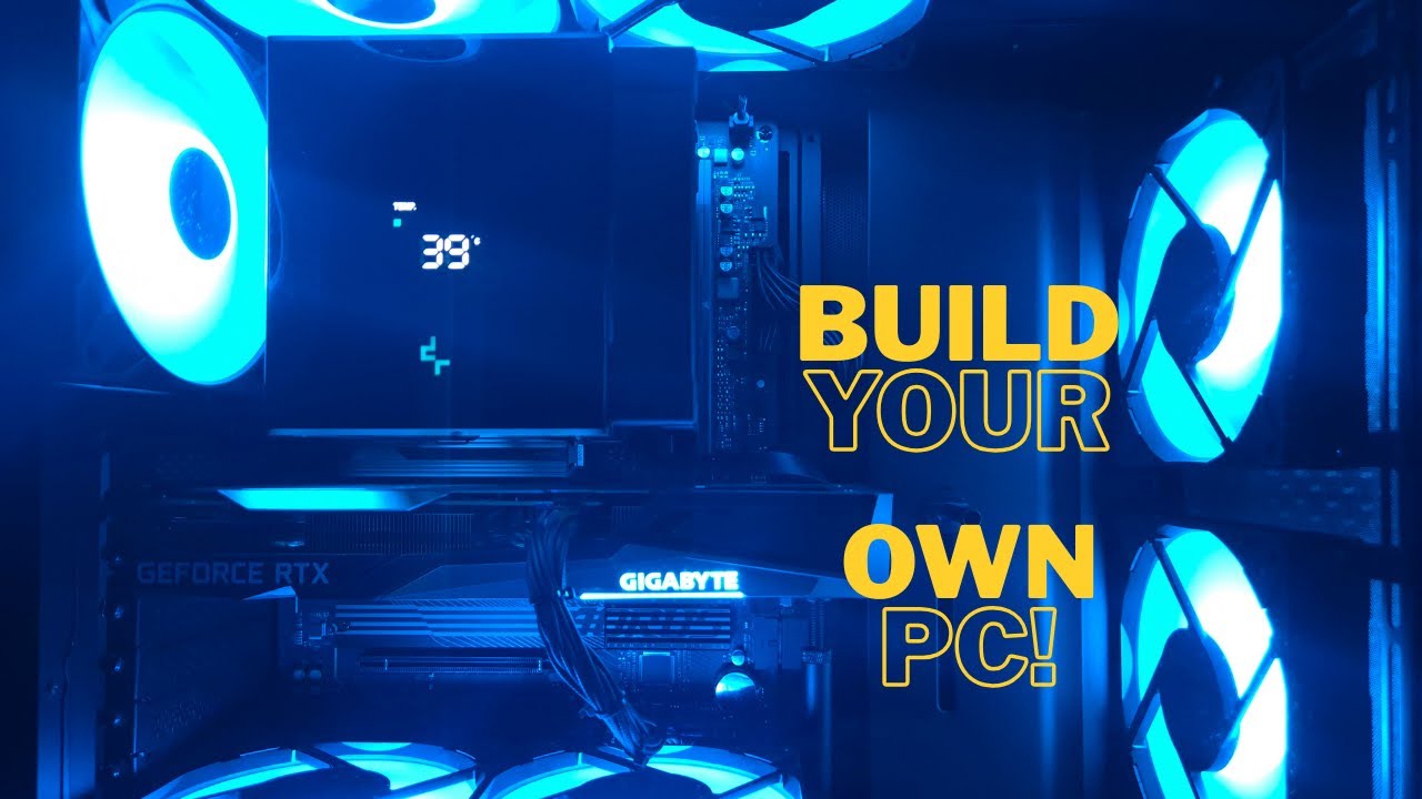 I built my first PC! -  Step by Step Guide and Unboxing  (Corsair 4000D Frame)