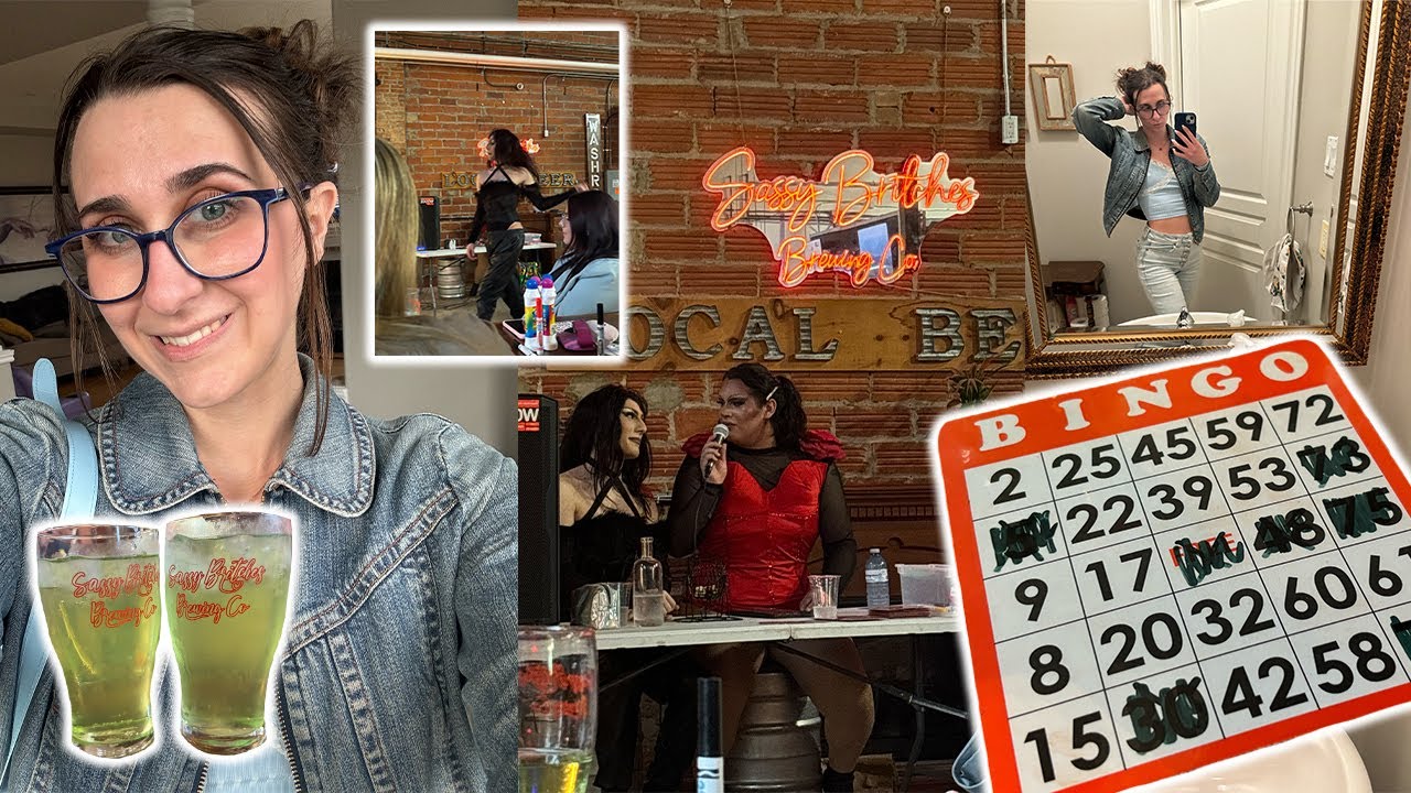 Come to Drag Bingo with me! - Playing Drag Bingo for the First Time!