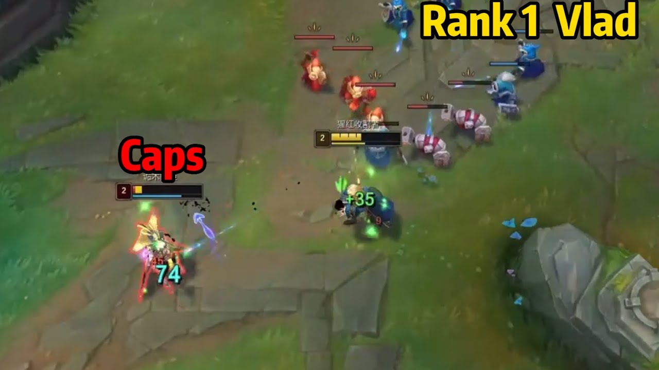 Rank 1 Vlad: He SOLO KILLED G2 Caps at Level 2!