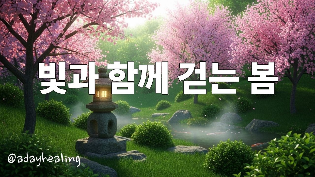 🎧🌿[Playlist] 빛과 함께 걷는 봄 🌱Music to rest🌿#HealingMusic #AmbientSpring #StillWalking #SoundOfNature