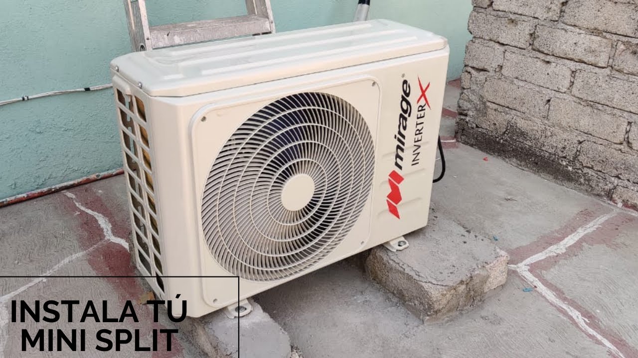 INSTALACIÓN MINISPLIT (Aire acondicionado) ¡fácil! - TUTORIAL paso a paso