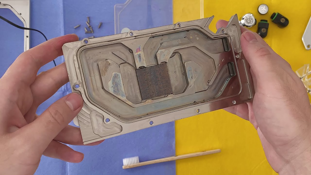 Cleaning the EK 3080 FE waterblock