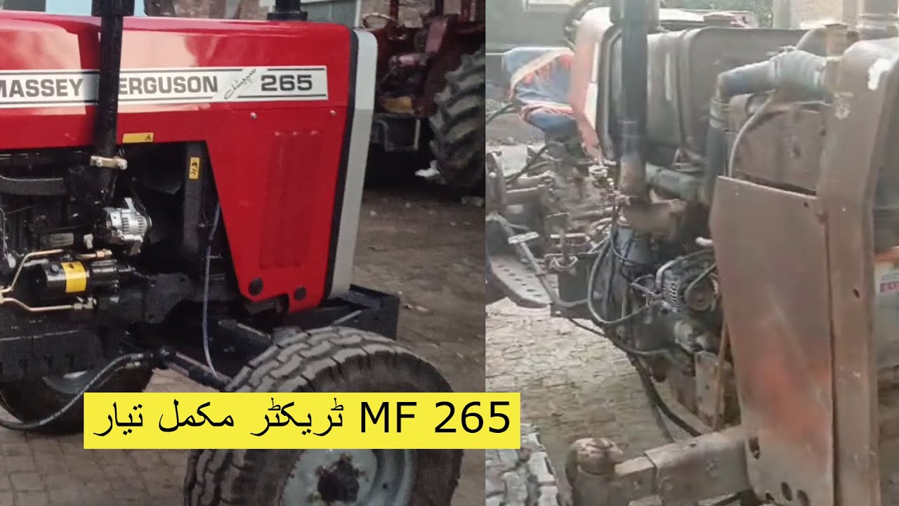 MF 265 Tractor Complete Restoration