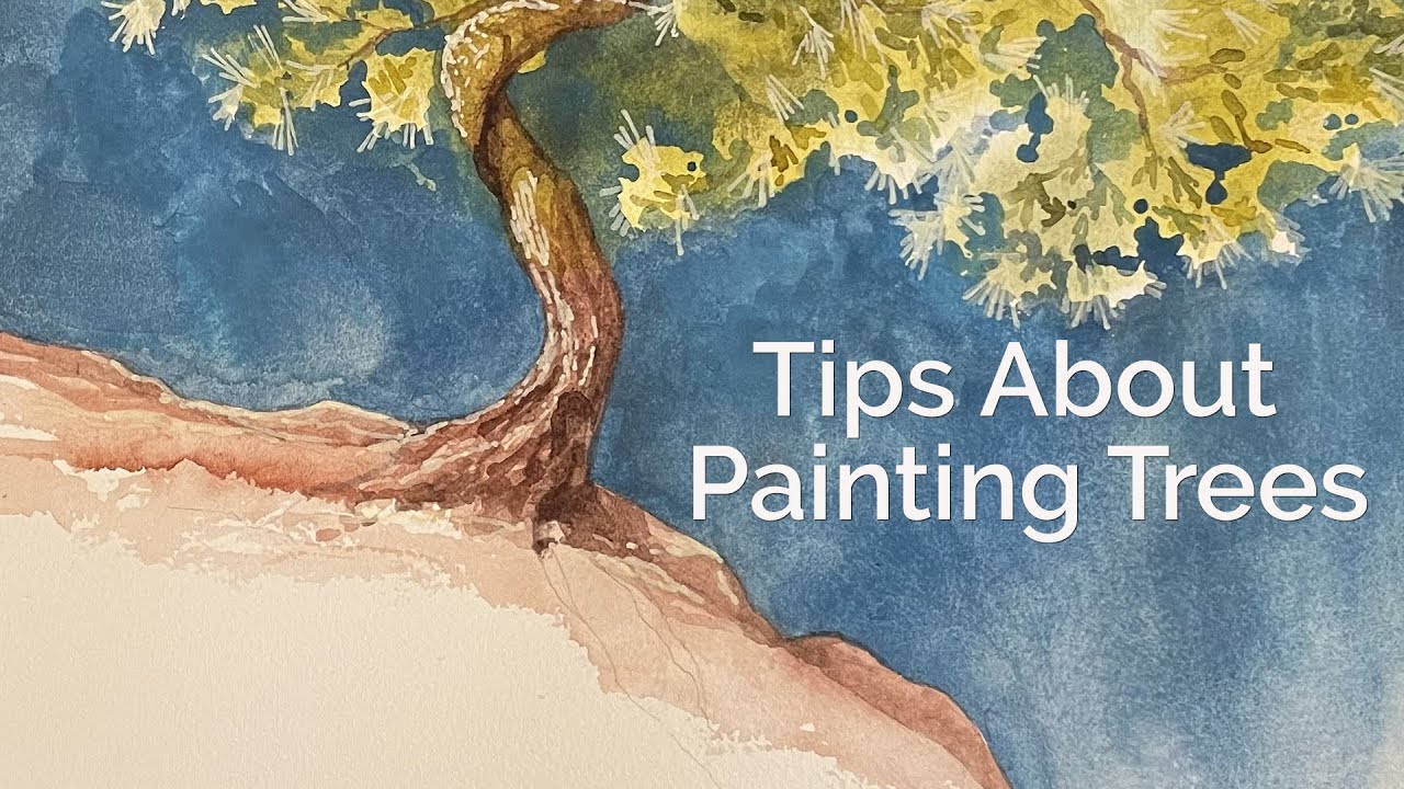 Cheap Joe's 2 Minute Art Tips - Tips About Painting Trees
