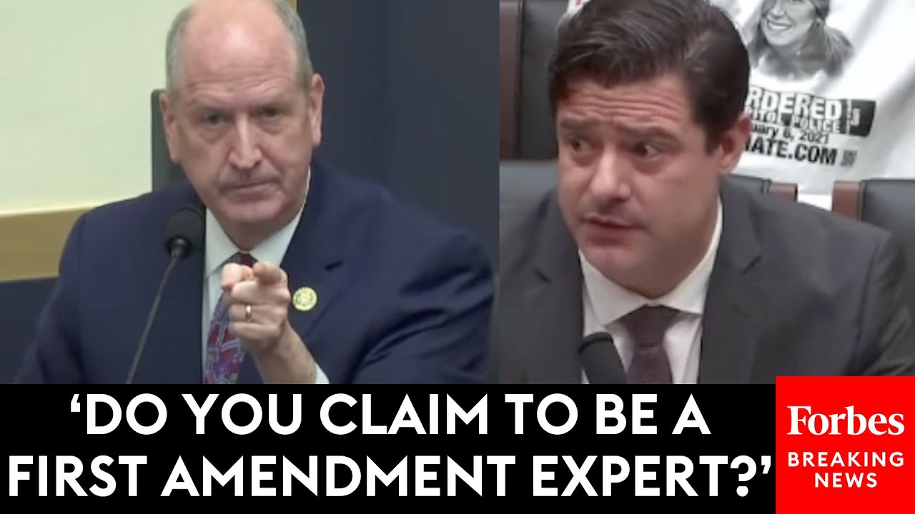 'You Refer To Yourself As A Professor': Dan Bishop Grills Stanford Prof On Free Speech Threats