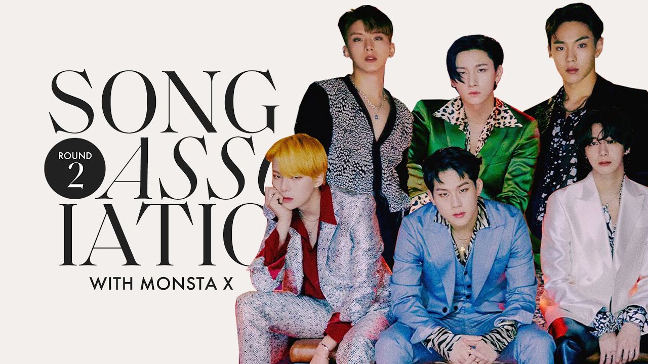 MONSTA X is Back for Round 2 of Song Association, Sings 24kGoldn, Frank Ocean & 