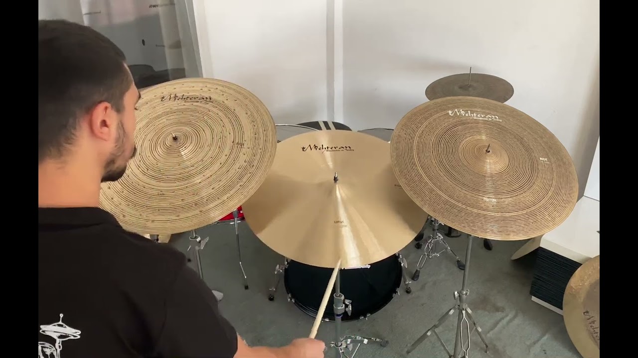 Mehteran Cymbals ➡️ 24&rdquo; Rain Ride, 24&rdquo; Lotus Ride and 24&rdquo; Custom Ride