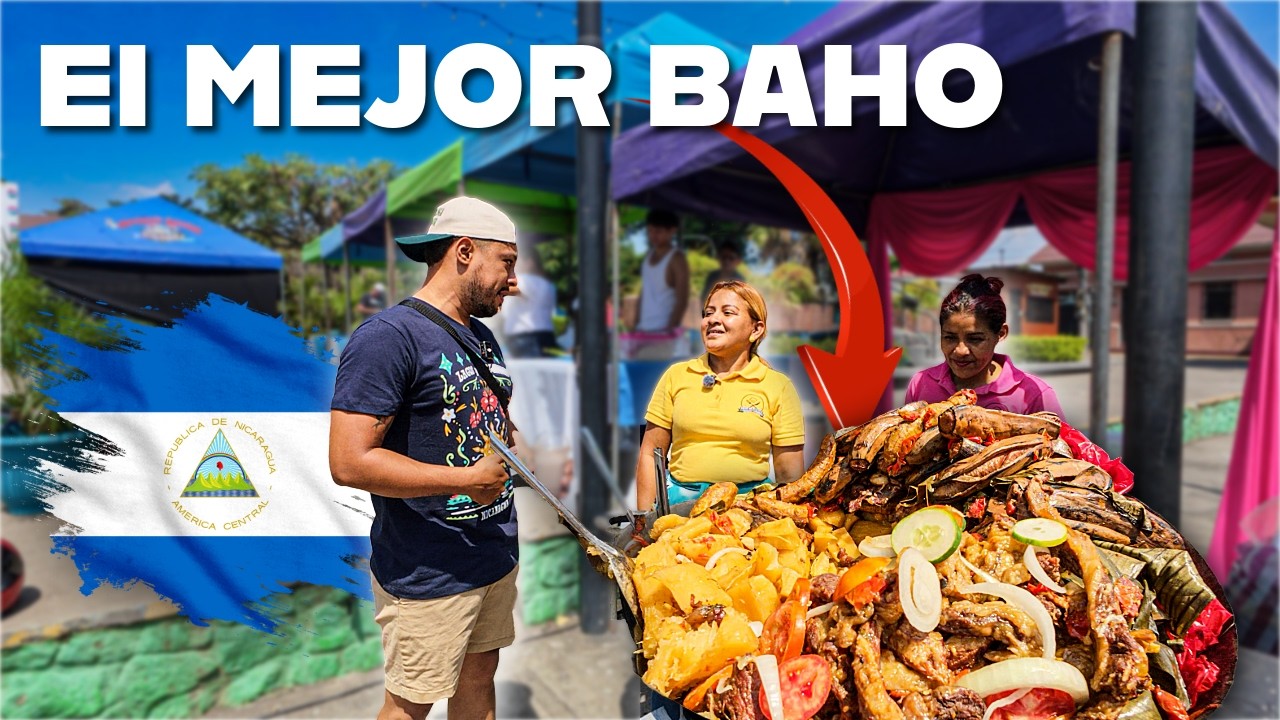 BAHO NICARAGÜENSE 🇳🇮 | Comida TÍPICA que debes PROBAR 😋