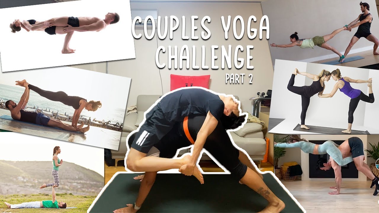 Couples Yoga Challenge part 2 | AMBW 국제커플