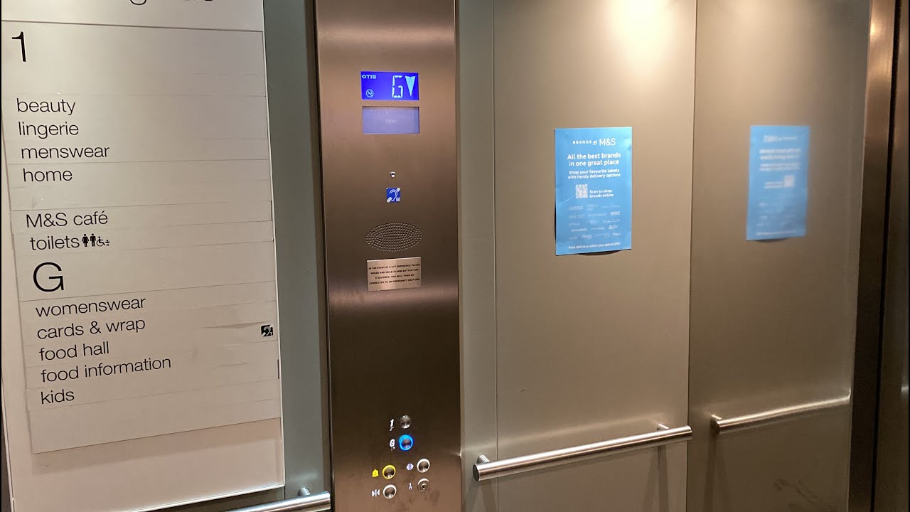 Very Nice OTIS GeN2 Lift at M&S in Westwood Cross Shopping Centre, Broadstairs