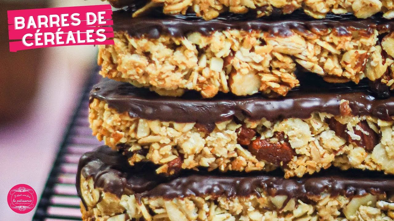 BARRES de CÉRÉALES AMANDE et baie de GOJI HEALTHY et DÉLICIEUSES !