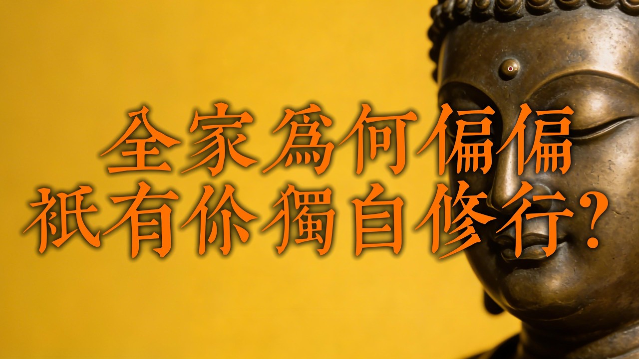 全家为何偏偏只有你独自修行/别孤单/这从不是偶然#修行 #人生感悟 #人生哲學 #禅意生活 #心灵感悟 #佛法 #菩提解脫道