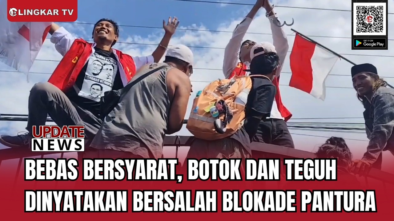 BEBAS BERSYARAT, BOTOK DAN TEGUH DINYATAKAN BERSALAH DALAM KASUS BLOKADE PANTURA PATI