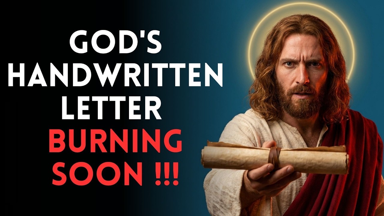 ✝️God Says: I Wrote This Love Letter Just For You - Read Now! | Gods Message Now | God Message Today