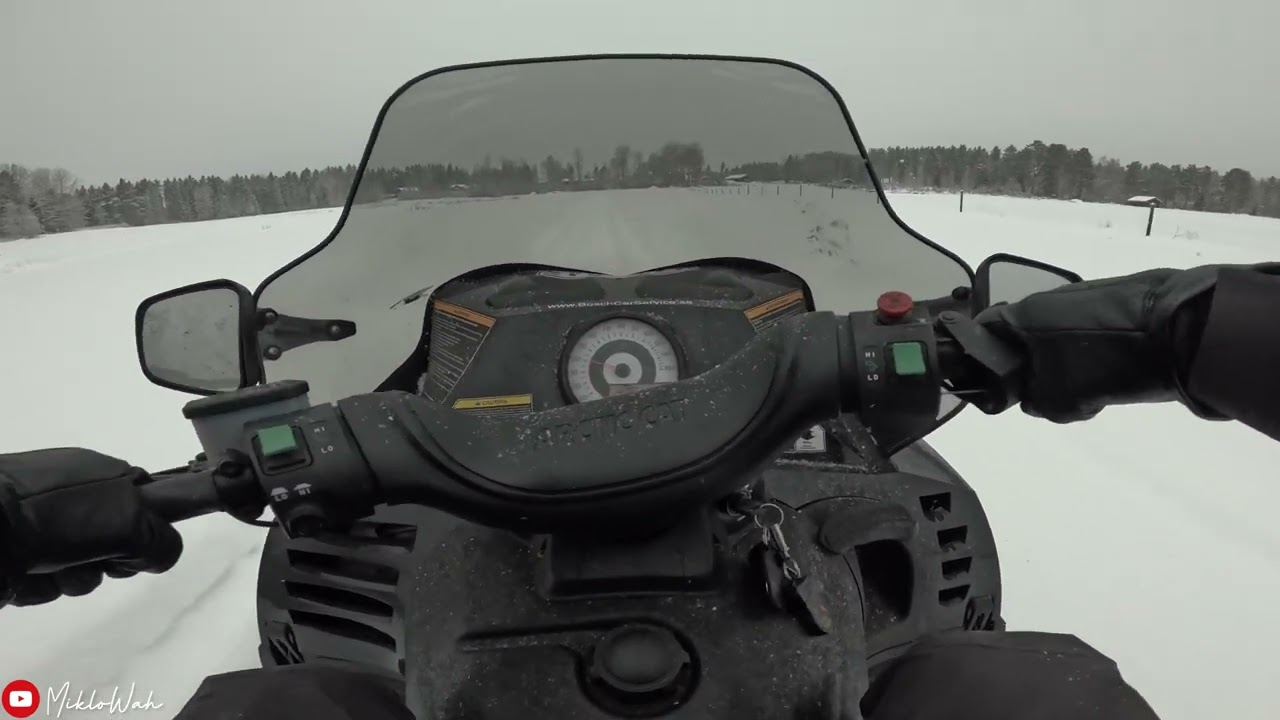 Winter fun with a Arctic Cat T660 Turbo