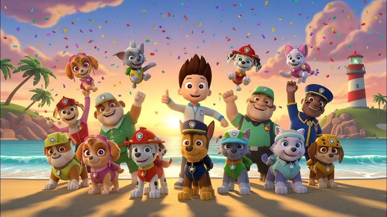 PAW Patrol 🌊 International Learn to Swim Day Rescue! 🐾 Water Safety Adventure with Friends
