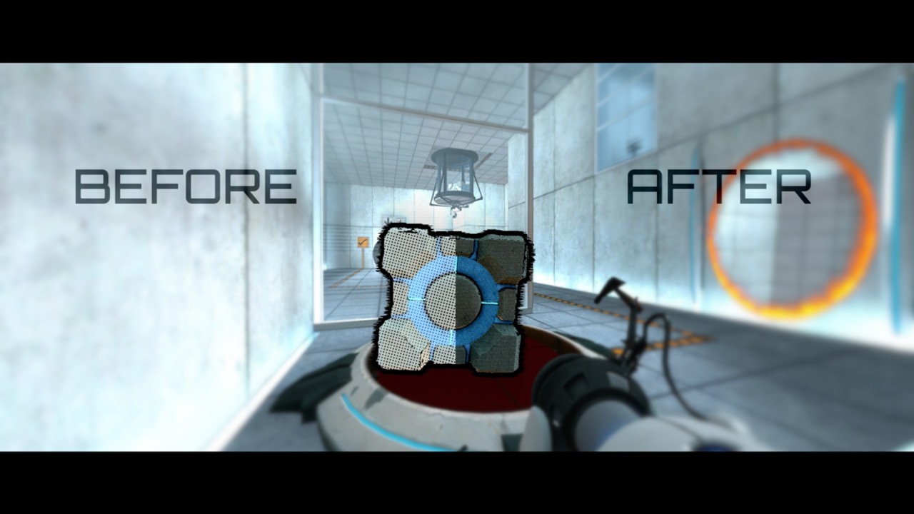 How to make a proper texture with a better alpha channel in Portal!