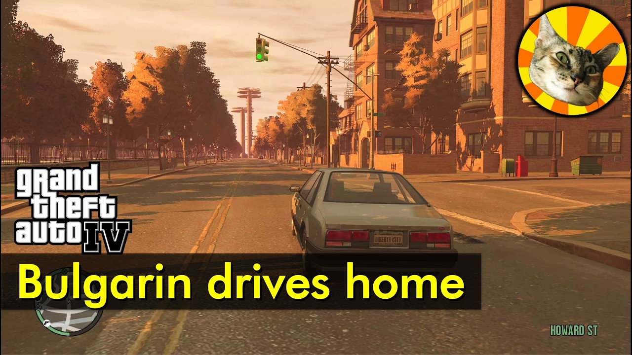 Bulgarin drives home | Just Driving #217 | GTA IV