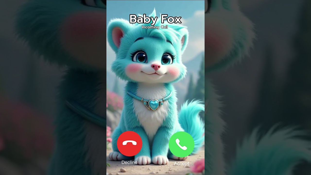 Blue Baby Fox Call 🦊 