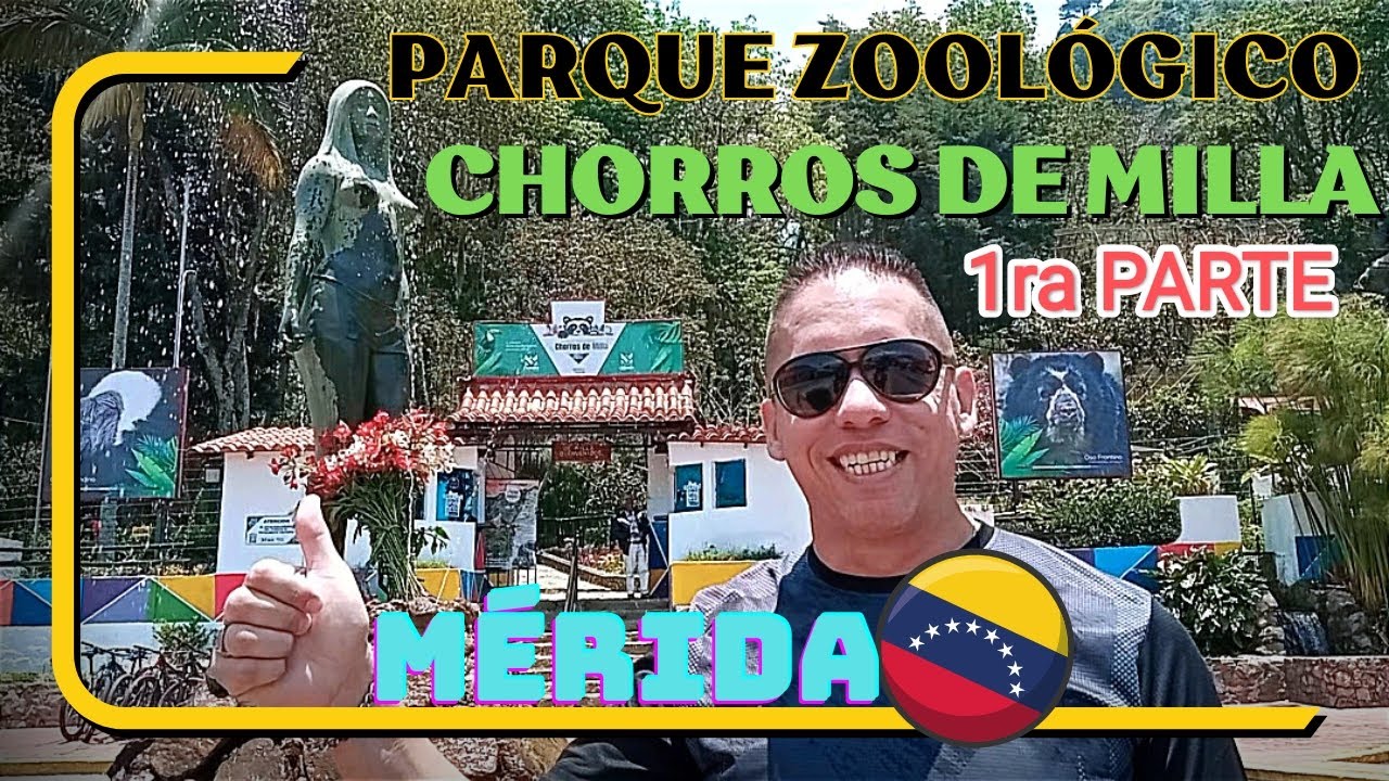PARQUE ZOOLÓGICO CHORROS DE MILLA EN MÉRIDA 1era. Parte