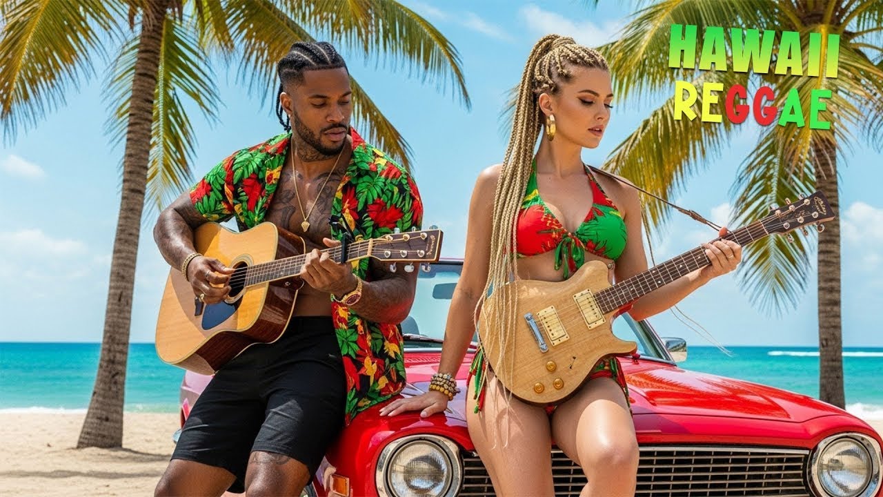 🌊 Tropical Chill Reggae – Hawaiian Island Beats for Soft Chill 🍹