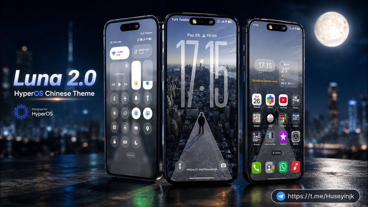 📱 The Best HyperOS Chinese Theme for Xiaomi, Redmi & POCO | Luna 2.0