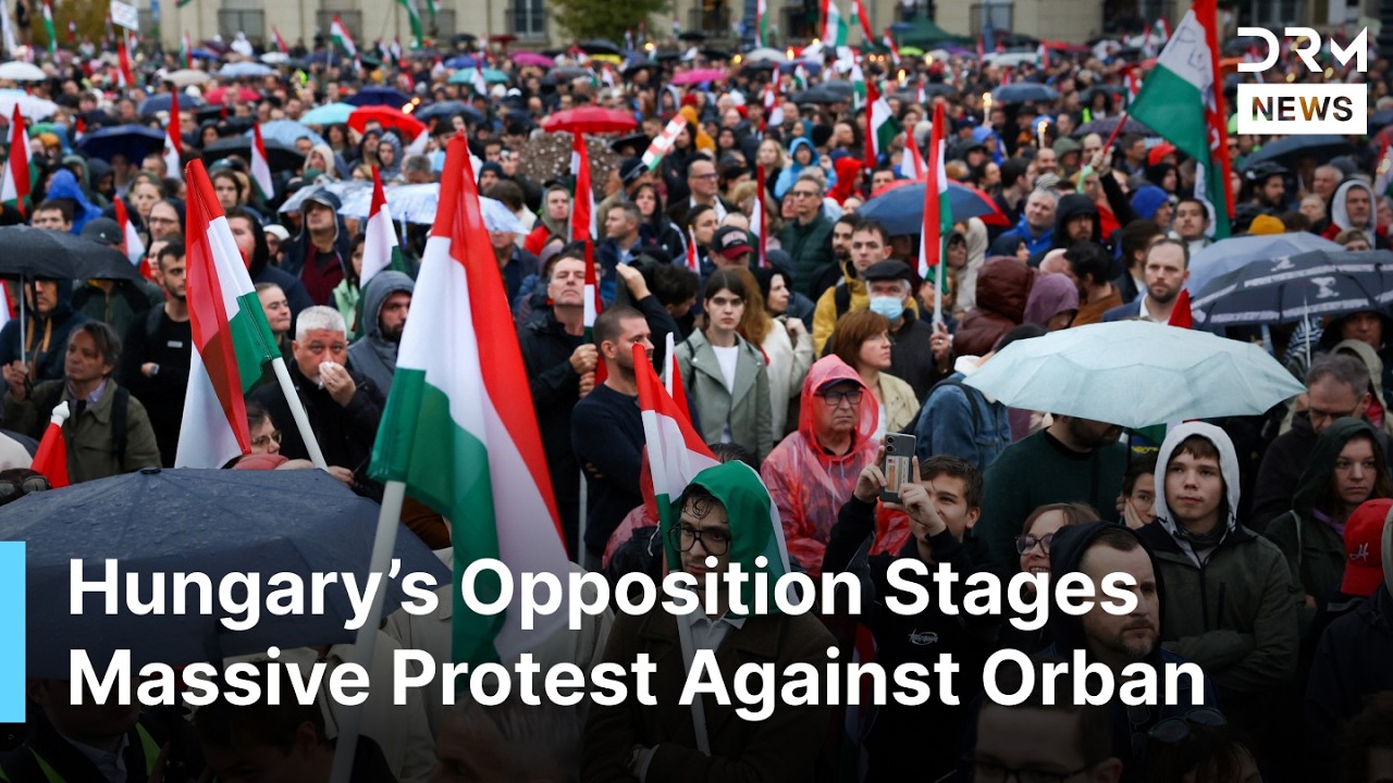 Hungary&rsquo;s Opposition  Party Stages Massive Protest Against Orban at 1956 Uprising Anniversary | AC1G