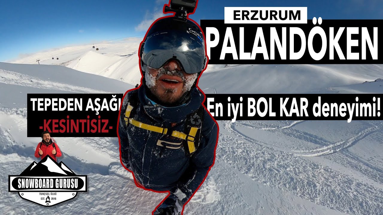 Palandöken - Kesintisiz BOL KAR Macerası | Ejder3200