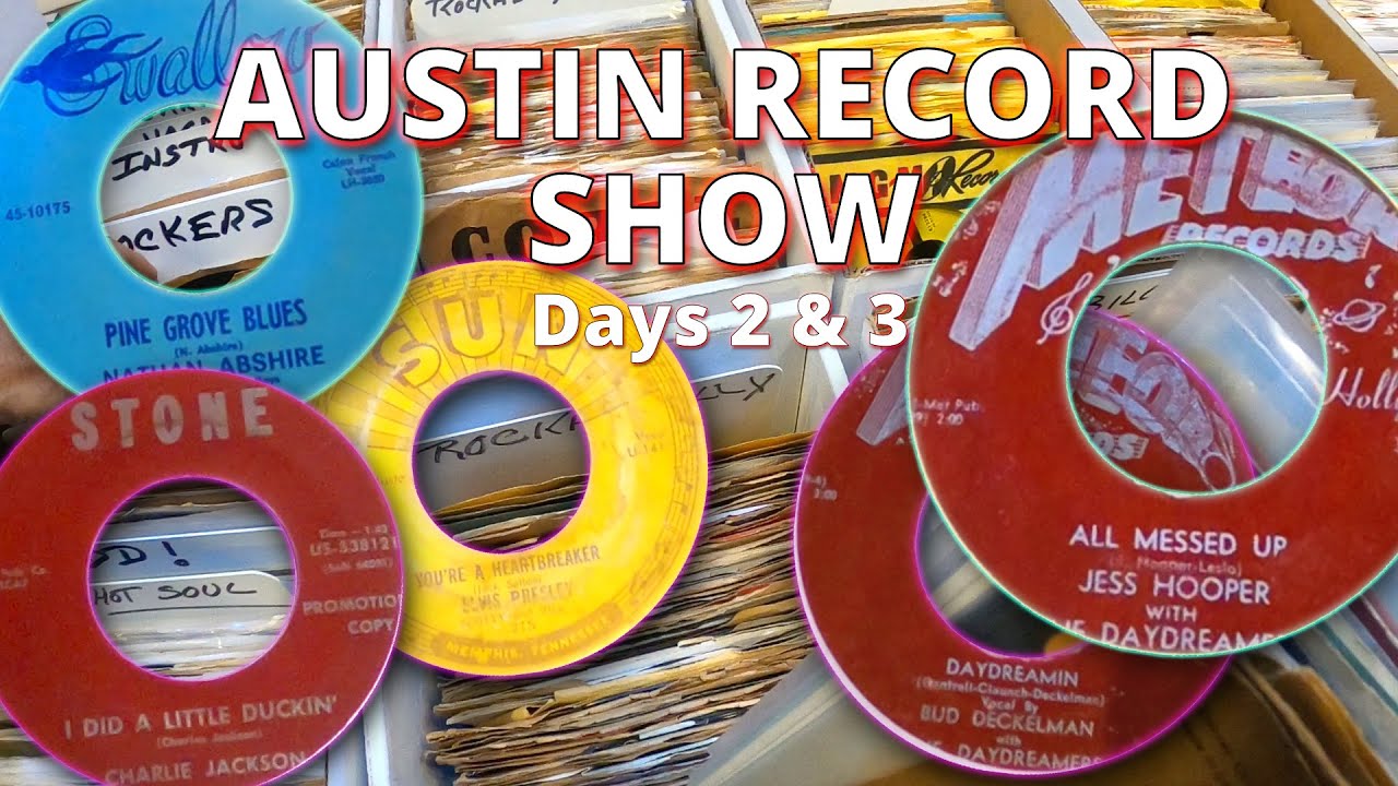 Покупаем потрясающие виниловые пластинки на Austin Record Show! День 2 и 3!