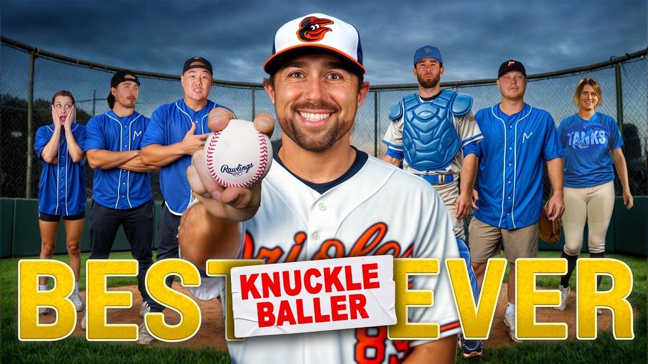 Average People vs. MLB Knuckleball