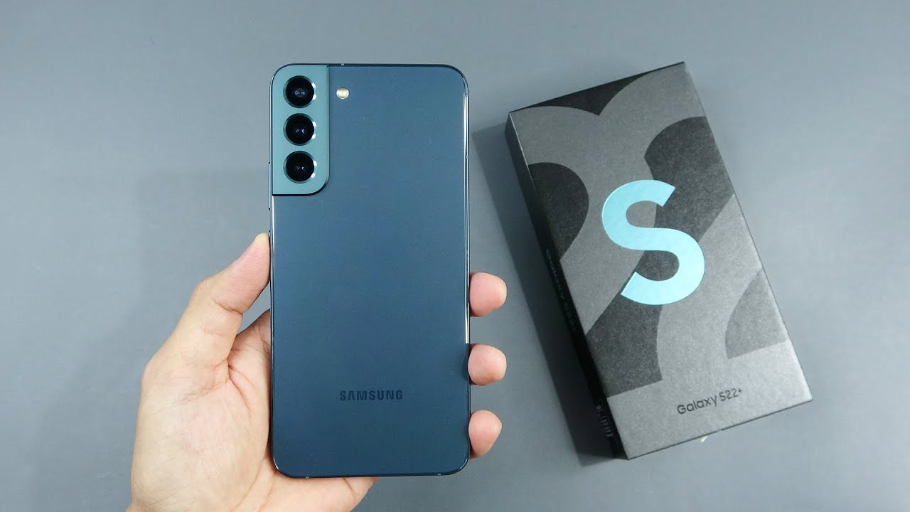 Samsung Galaxy S22 Plus 5G unboxing, Snapdragon 8 gen 1, camera, antutu, gaming