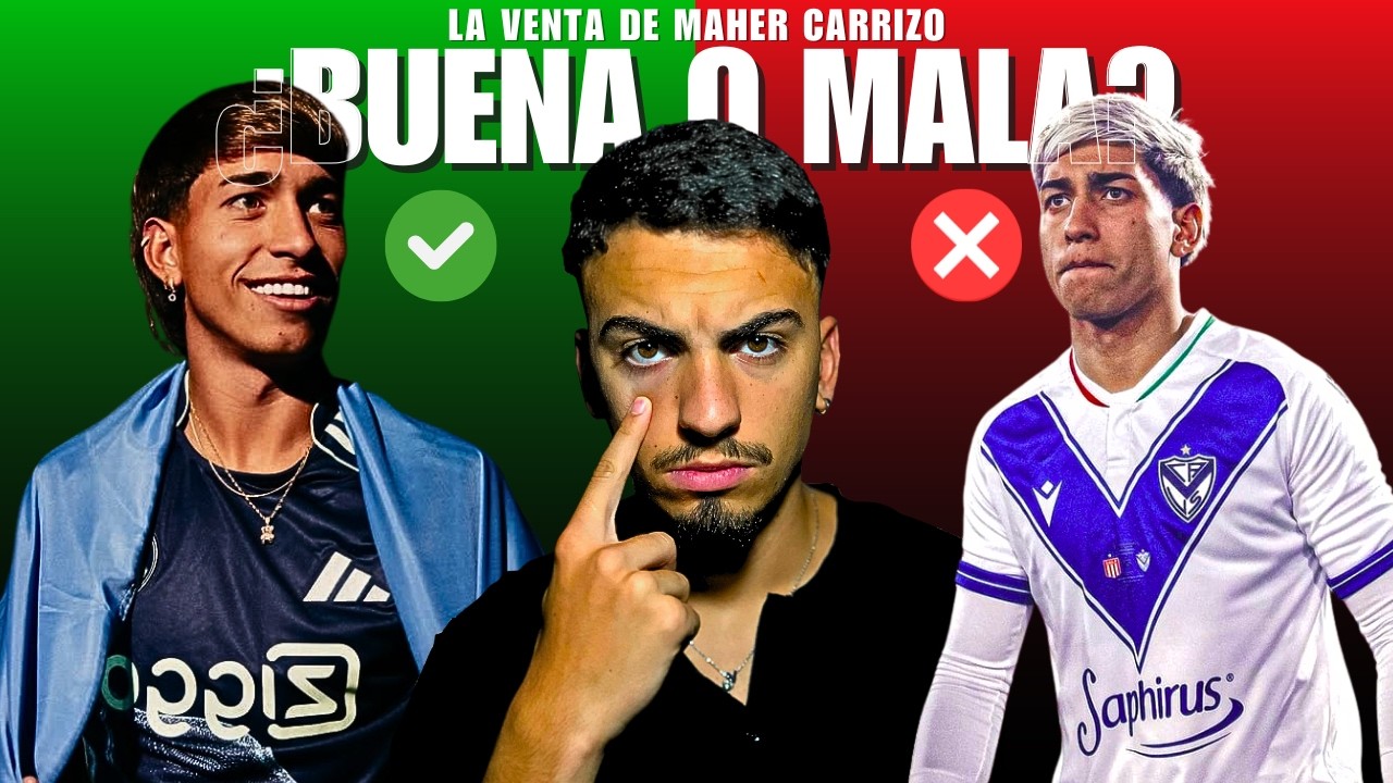 MAHER CARRIZO ES NUEVO JUGADOR DEL AJAX ¿UNA BUENA O MALA VENTA DE VELEZ? | INFORMACIÓN EXCLUSIVA